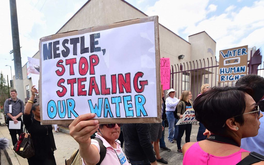 Nestle Stop Taking California's Water